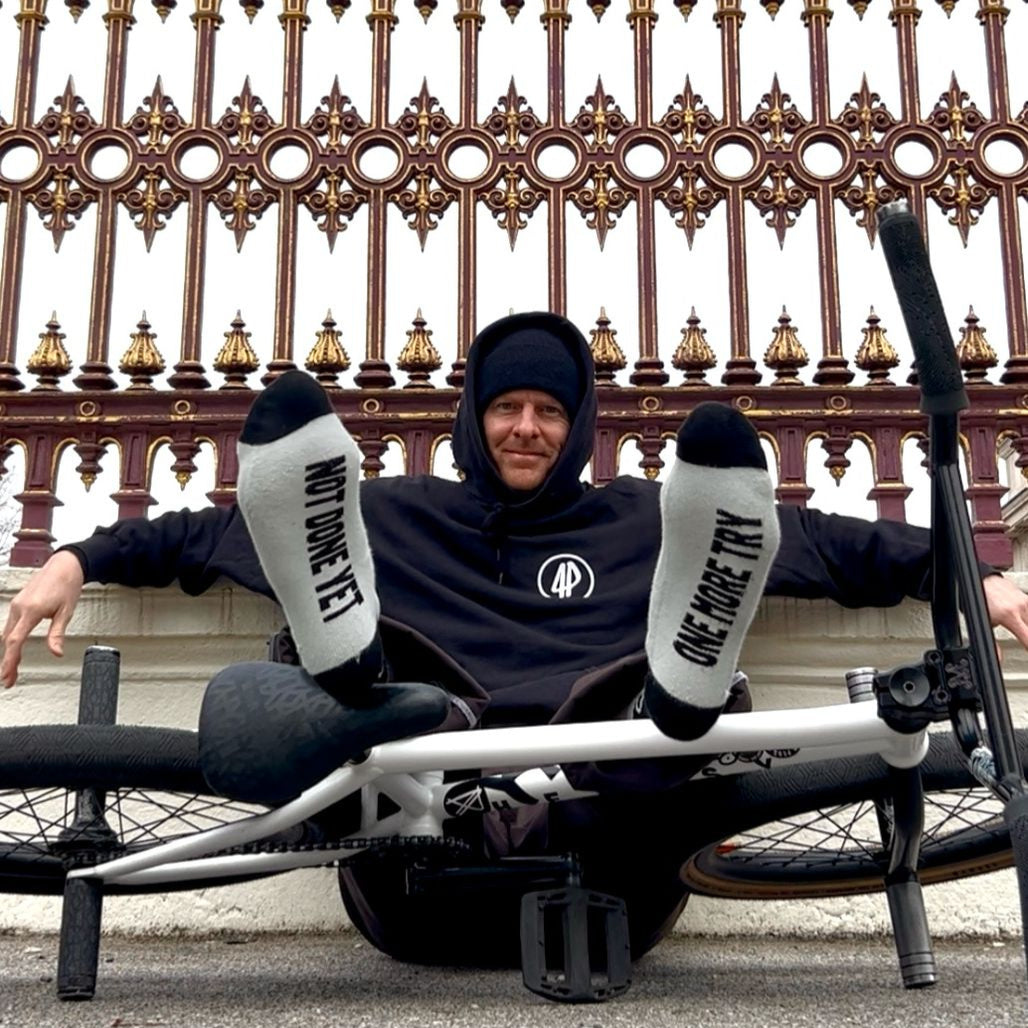 Fourpegsbmx Wastl Socks Grey/Black