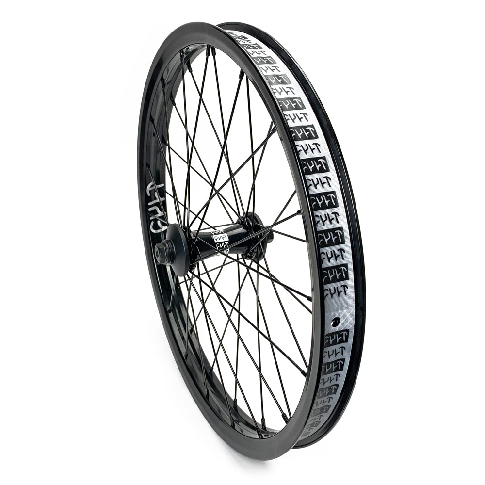 Cult Match V2 Crew Vorderrad / Front Wheel Black