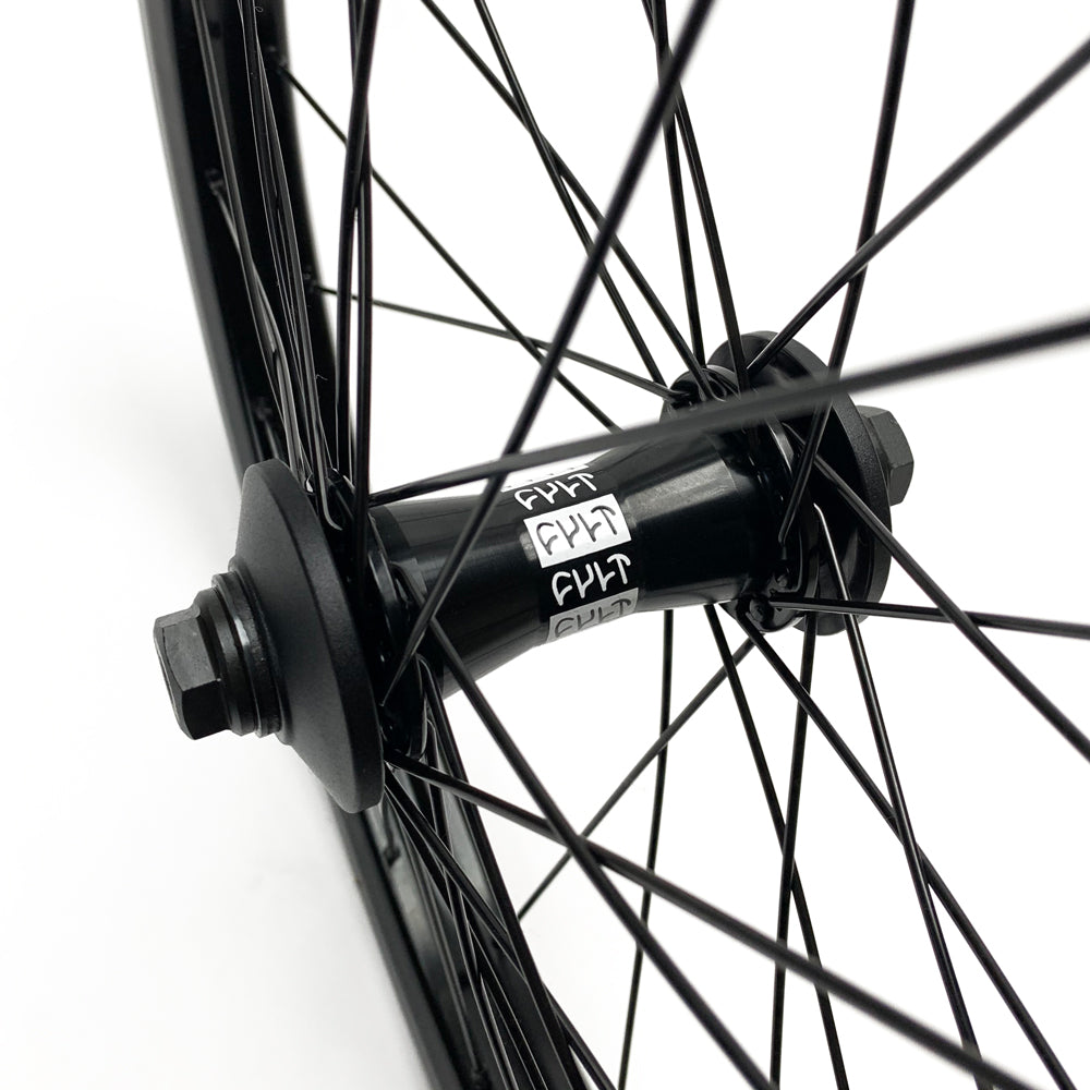 Cult Match V2 Crew Vorderrad / Front Wheel Black