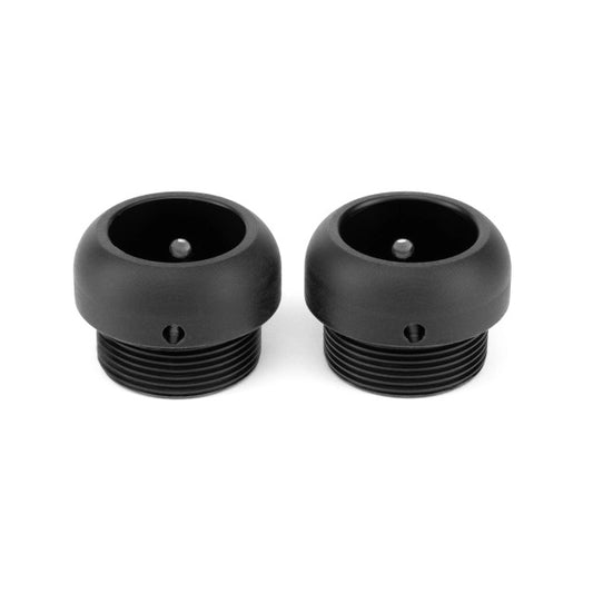 Eclat Emery Plastic Pegs Replacement Caps Black Flatland
