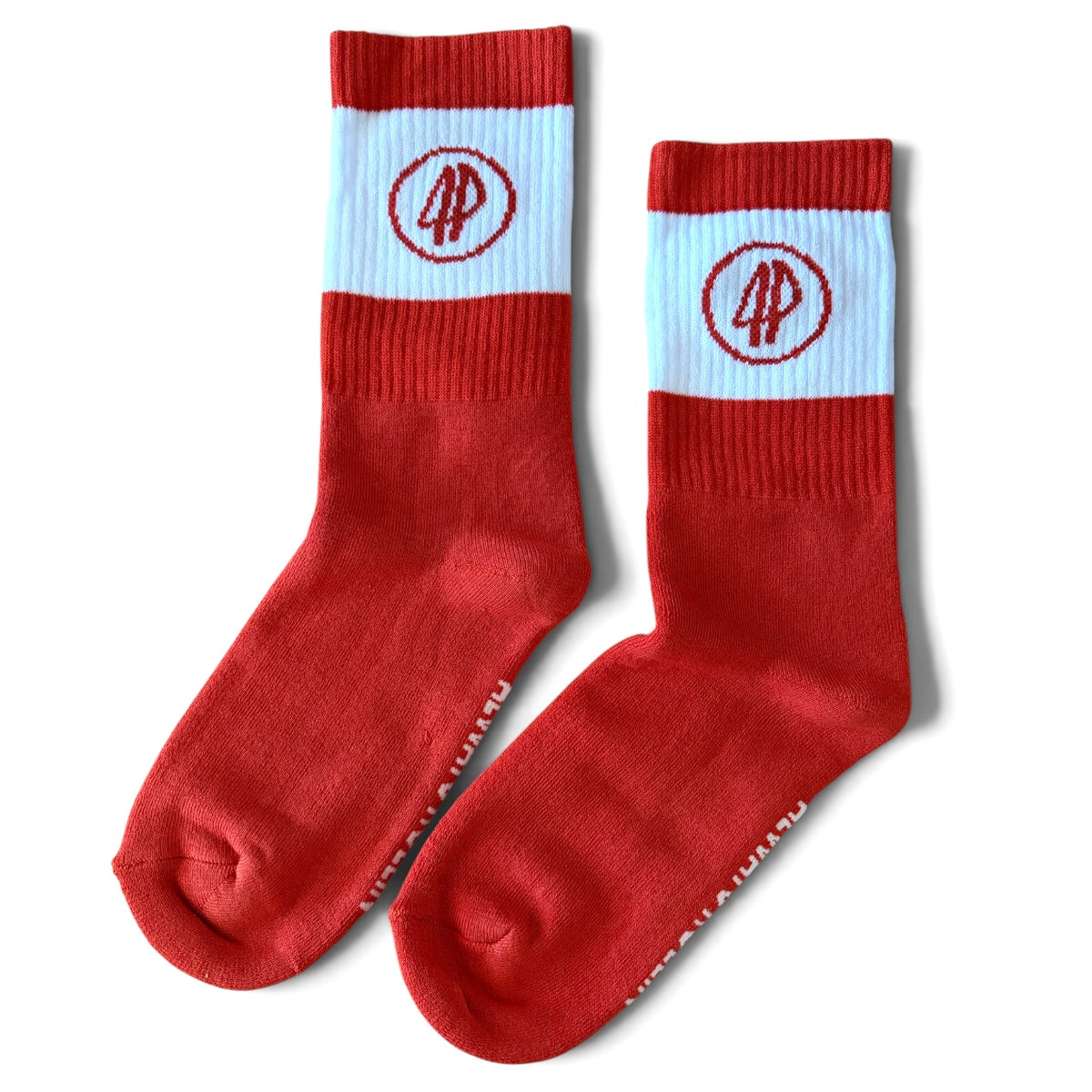 Fourpegsbmx AR Socks Red/White
