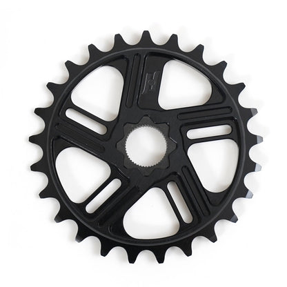 Nous Dew Spline Drive 19mm Kettenblatt / Sprocket 25T Black