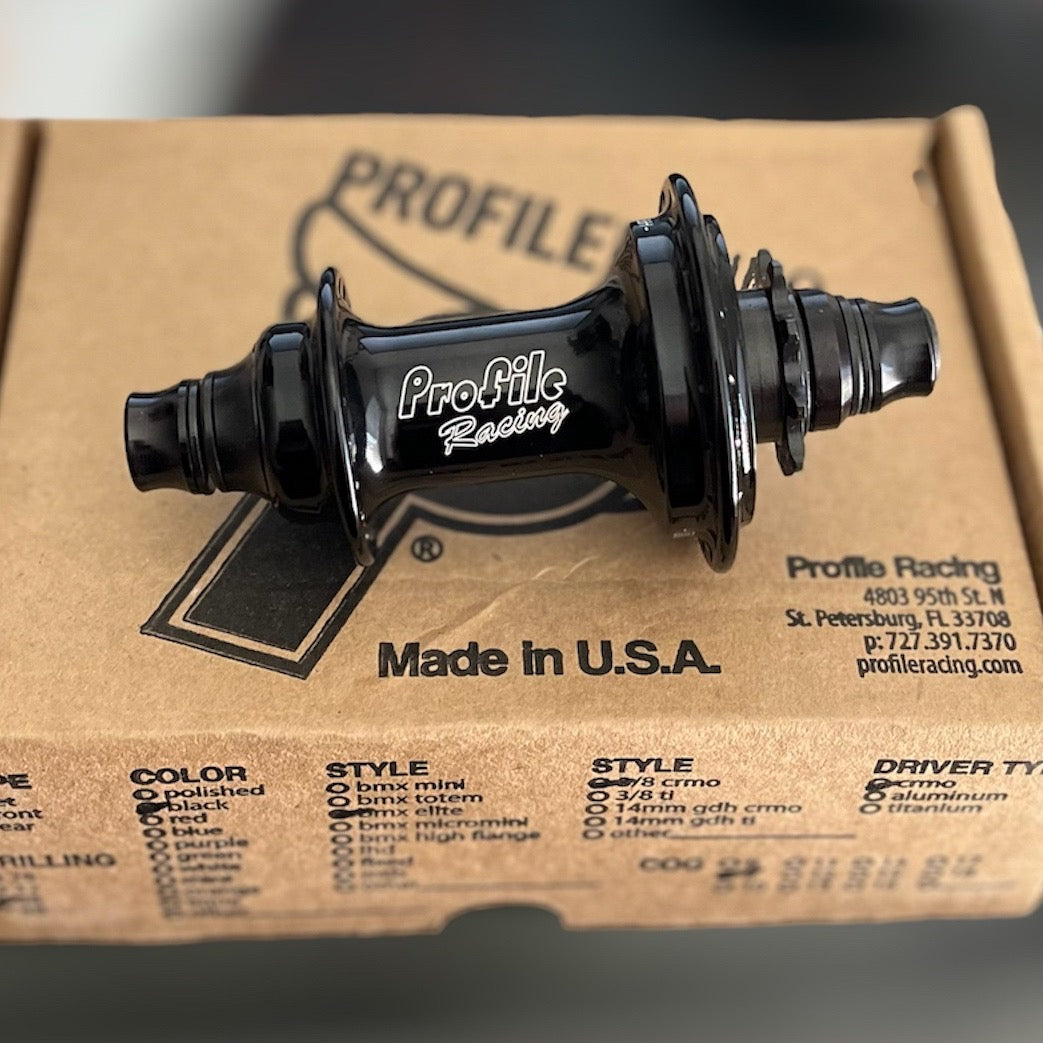 Profile Racing Elite Female RHD Kassette / Cassette Hub Black with Crmo or Titanium Driver