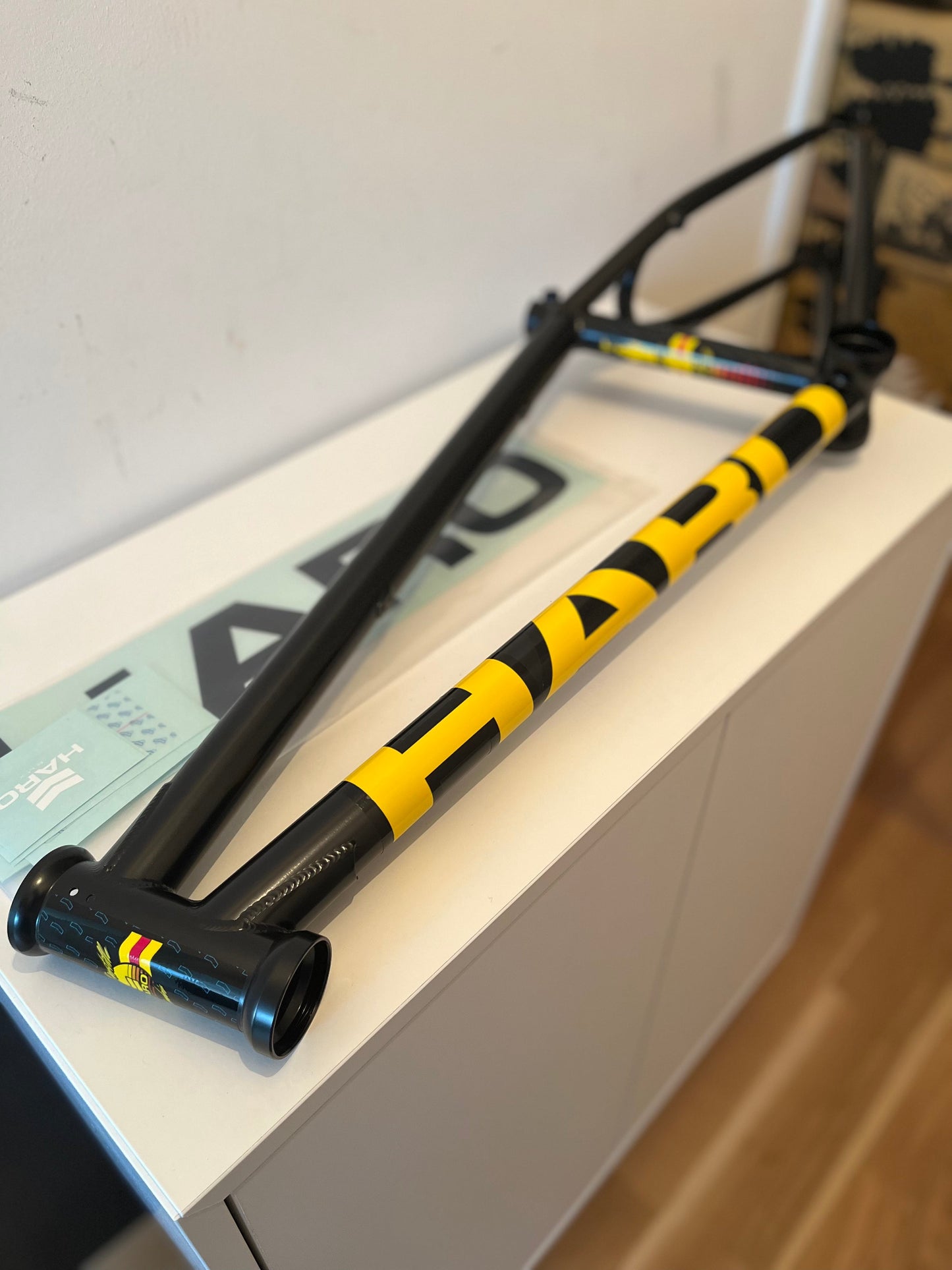 Haro La Bastille V2 21” Black Rahmen / Frame