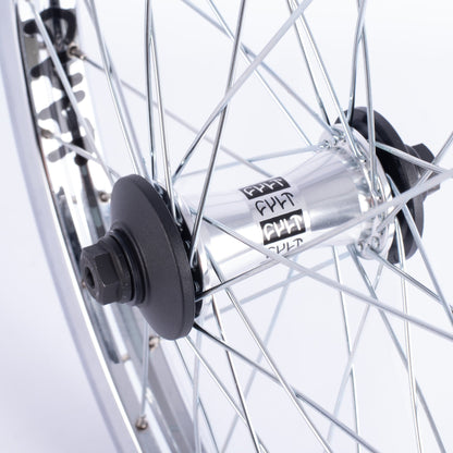 Cult Match V2 Crew Vorderrad / Front Wheel Chrome