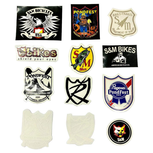 S&M Bikes 12er Stickerpack
