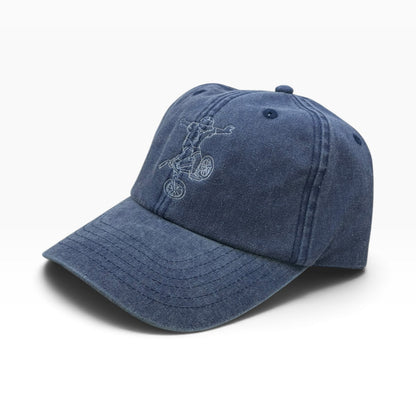 Fourpegsbmx SVB Vintage Kappe / Cap Blue/White