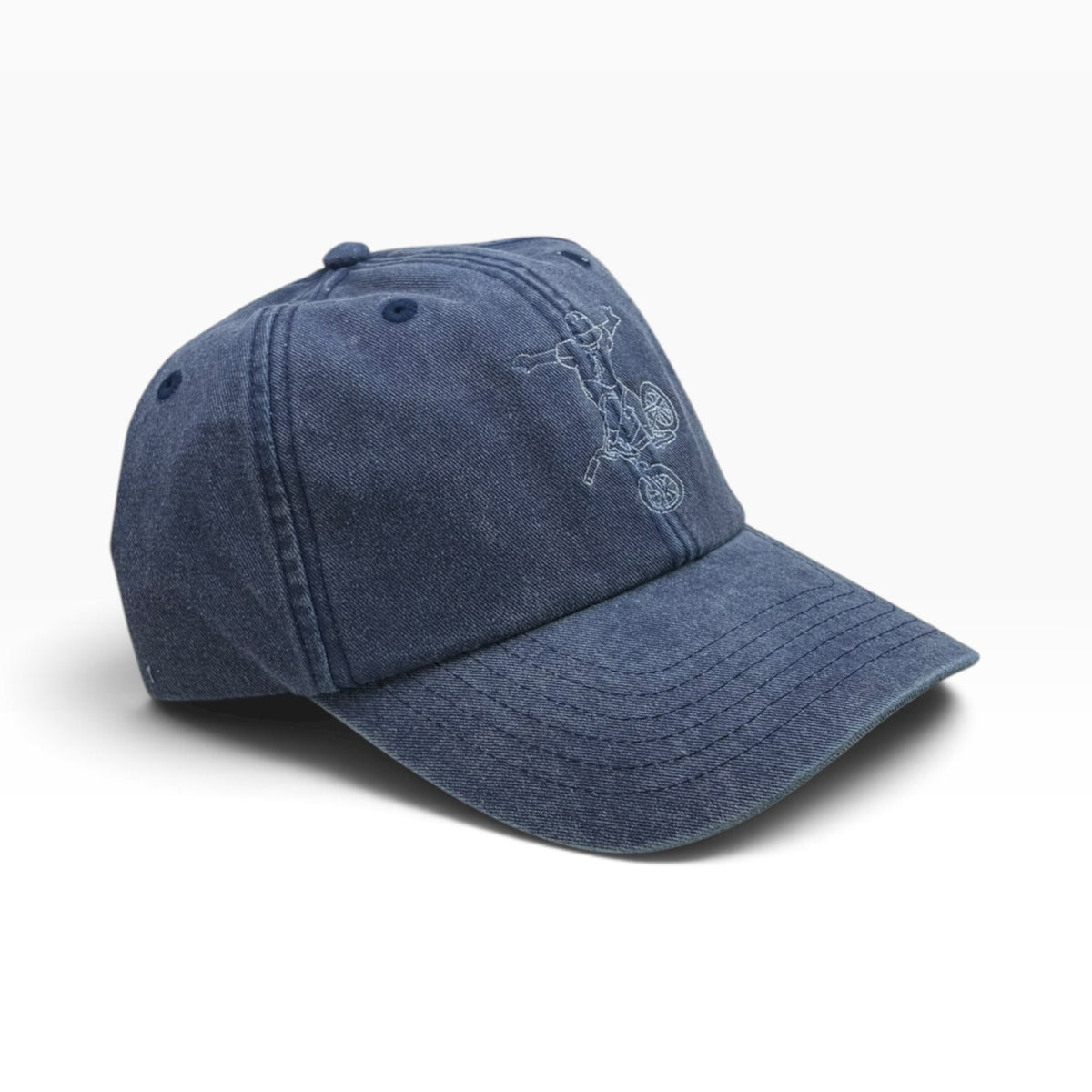 Fourpegsbmx SVB Vintage Kappe / Cap Blue/White