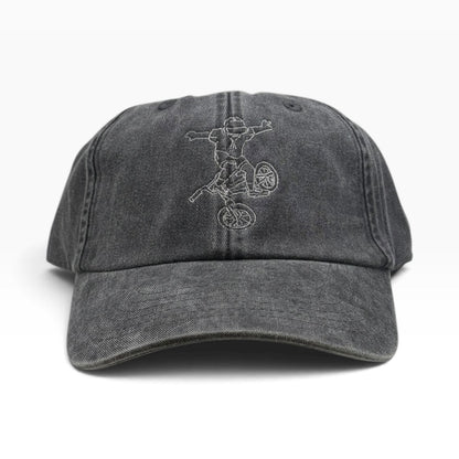 Fourpegsbmx SVB Vintage Kappe / Cap Grey/White