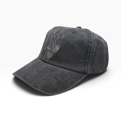 Fourpegsbmx SVB Vintage Kappe / Cap Grey/White