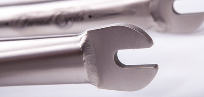 Far East Cycles Turbo Zero BM Titanium Gabel / Forks Raw