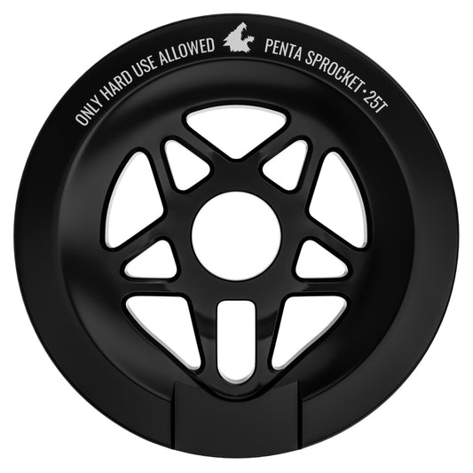 Stress Penta Guard Kettenblatt / Sprocket 25T Black