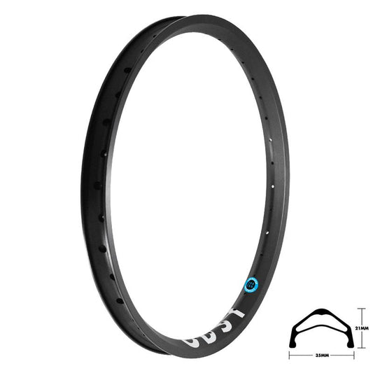 Odyssey Litehouse Felge / Rim Black