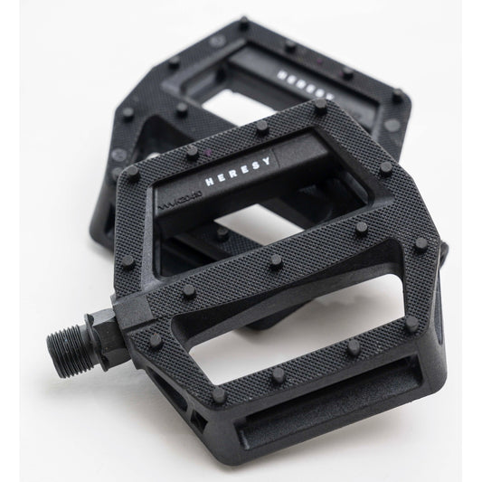 Heresy Nails Pedals Black