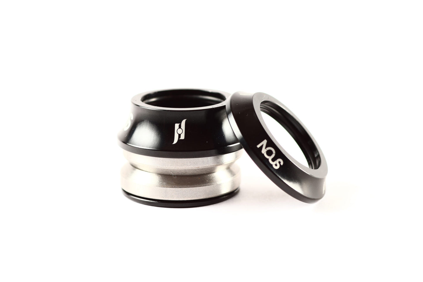 Nous Integrated Steuersatz / Headset Black