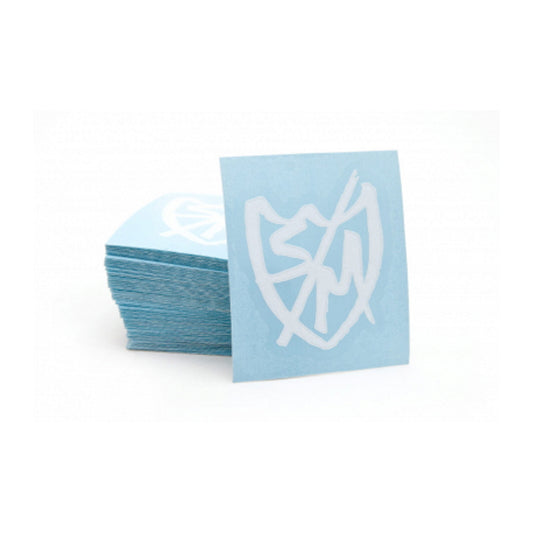 S&M Bikes Sharpie Shield White Medium 3-Pack Die-Cut Sticker
