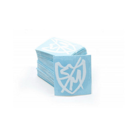 S&M Bikes Sharpie Shield White Small 3-Pack Die-Cut Sticker