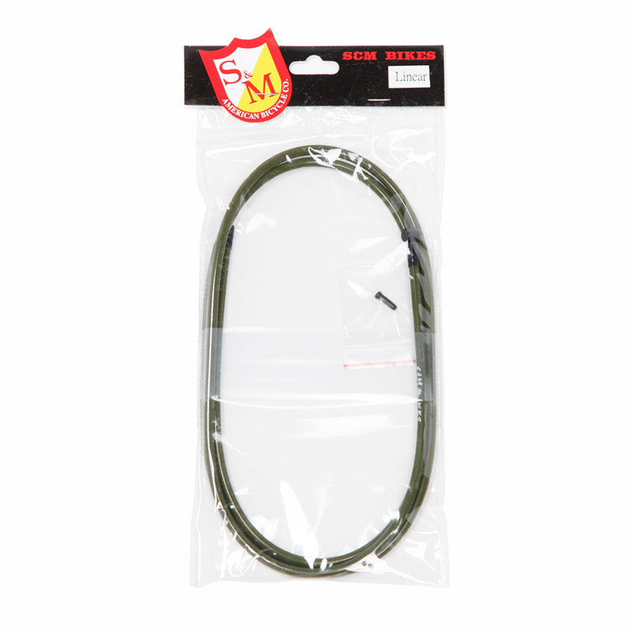 S&M Bikes Linear Bremskabel / Brake Cable Green