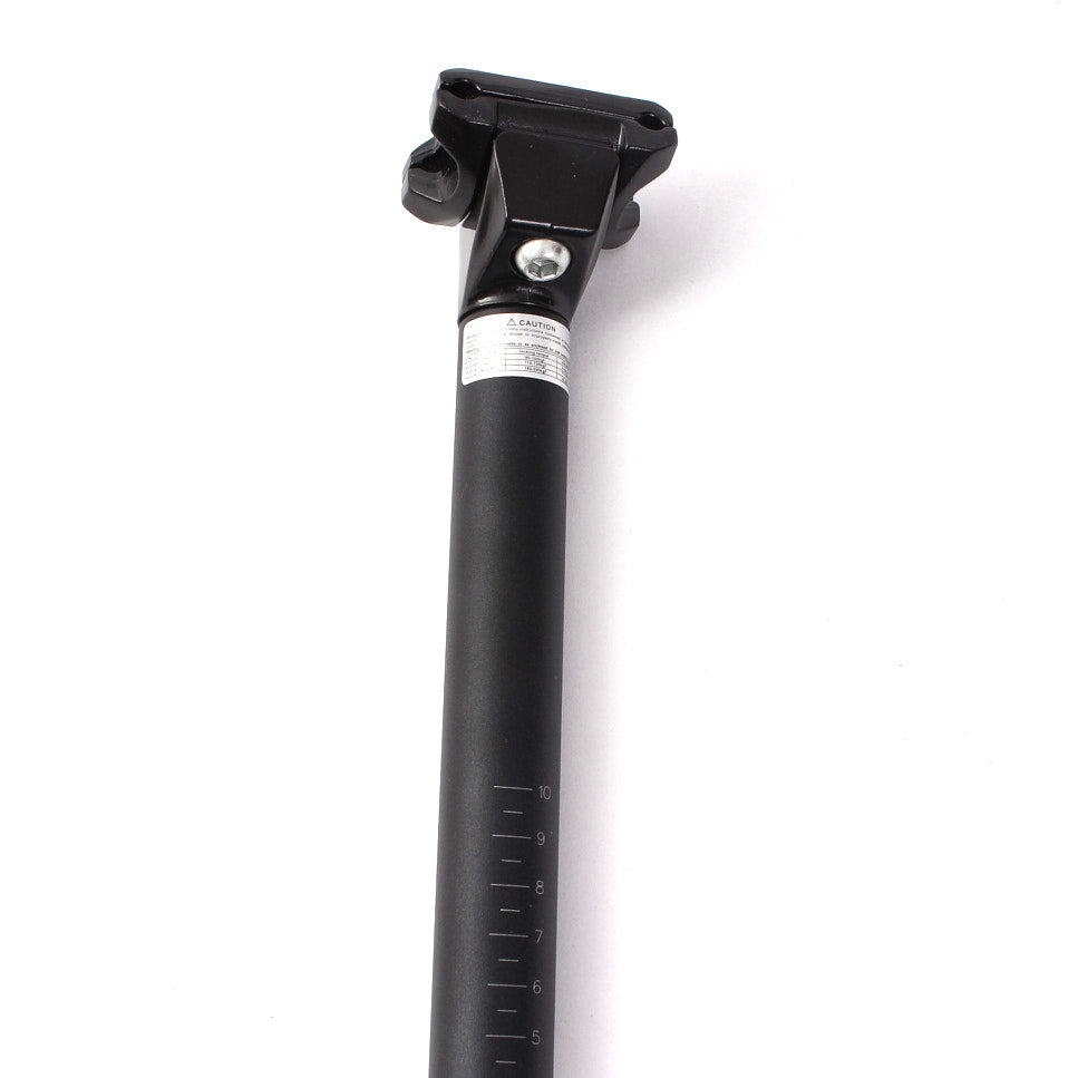 KHE Bikes MVP Railed 350mm Sattelstange / Seatpost Black