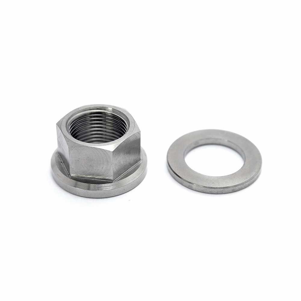 TLC Bikes 14mm Titanium Schraube / Axle Nut