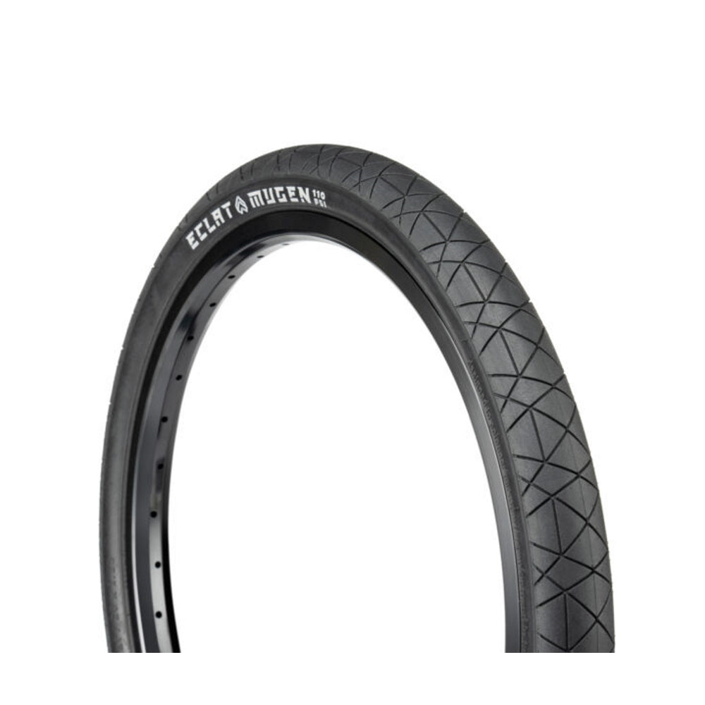 Eclat Mugen Flatland 1.75" Wire Reifen / Tire Black