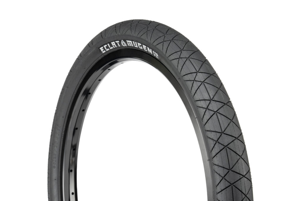 Eclat Mugen Flatland 1.95" Wire Reifen / Tire Black