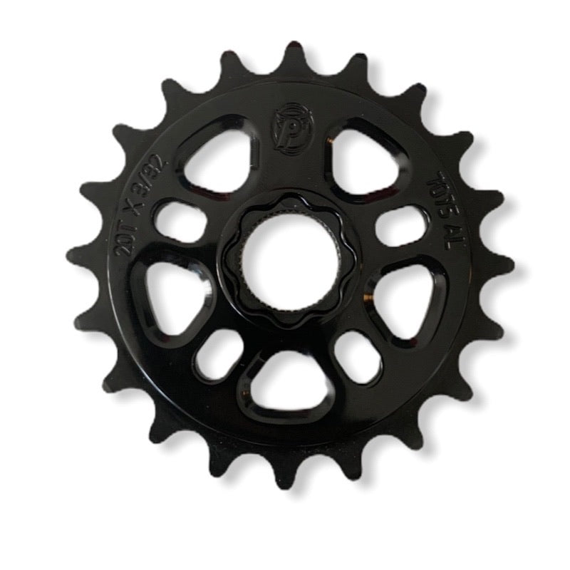 Profile Racing Spline Drive 19mm Kettenblatt / Sprocket 20T Black