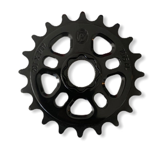 Profile Racing Spline Drive 19mm Kettenblatt / Sprocket 20T Black