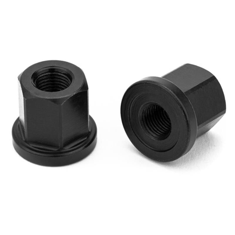 Mission Stahl Schrauben / Steel Axle Nuts Black