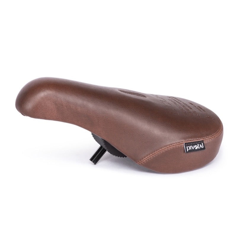 Eclat Bios Leather Fat Pivotal Sattel / Seat Brown