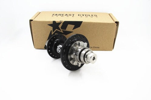 Far East Cycles Titanium Freecoaster Nabe / Hub Black 10mm