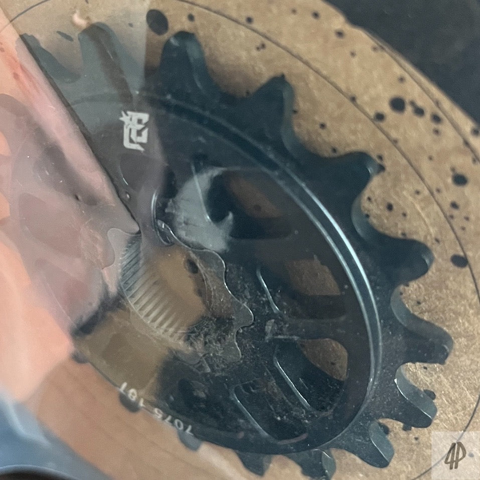 Far East Cycles Spline Drive 19mm Kettenblatt / Sprocket 18T Black