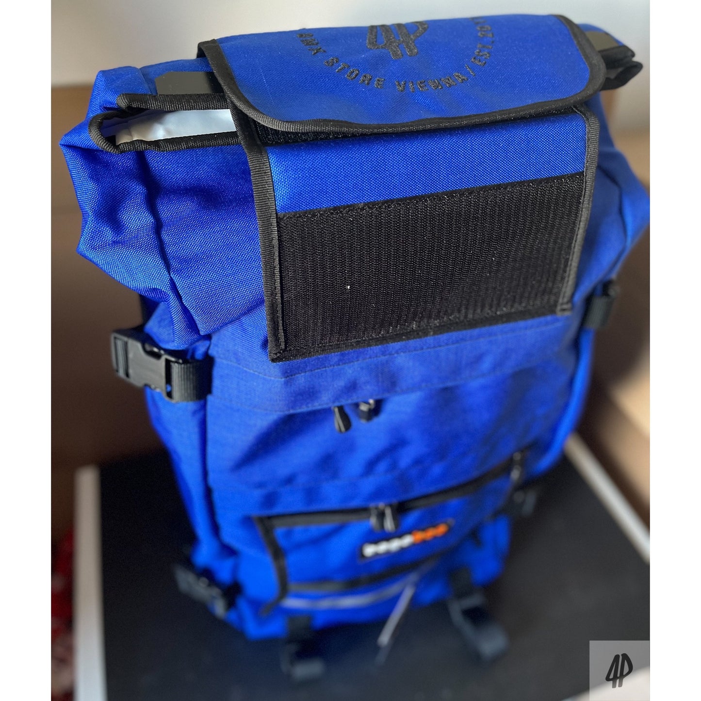 Bagaboo X Fourpegsbmx Collab Large Rucksack / Backpack Blue