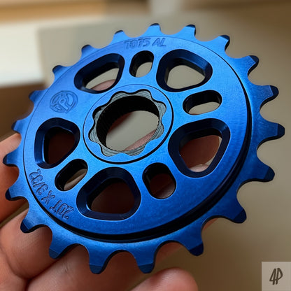 Profile Racing Spline Drive 19mm Kettenblatt / Sprocket 20T Blue