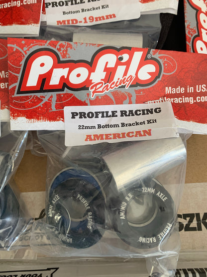 Profile Racing Mid Innenlager / Bottom Bracket 22mm Black