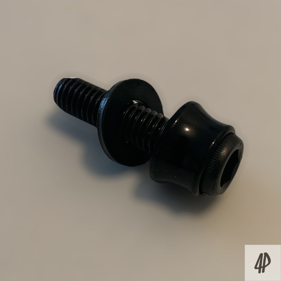 Profile Racing Hex Schraube with Black Volcano Cone