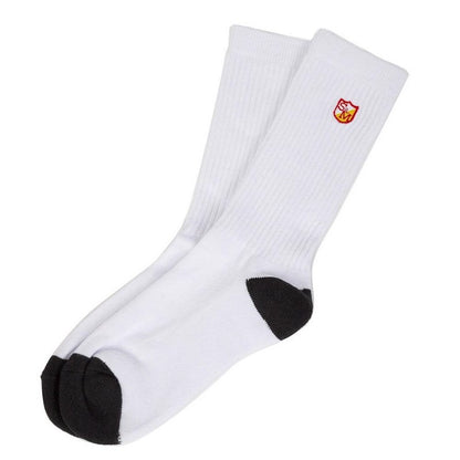 S&M Bikes Block Socken White