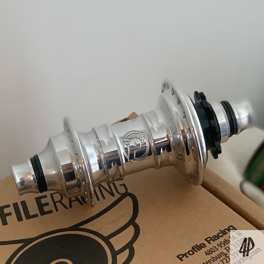 Profile Racing Mini Female LHD Cassette Nabe / Hub Polished with Crmo or Titanium Driver