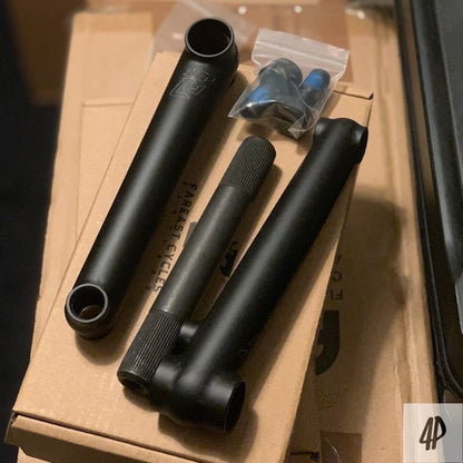 Far East Cycles Flatland Kurbel / Cranks Black