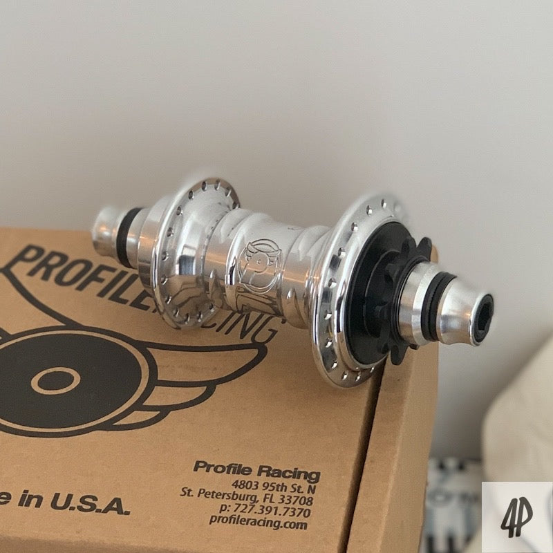 Profile Racing Mini Female LHD Cassette Nabe / Hub Polished with Crmo or Titanium Driver
