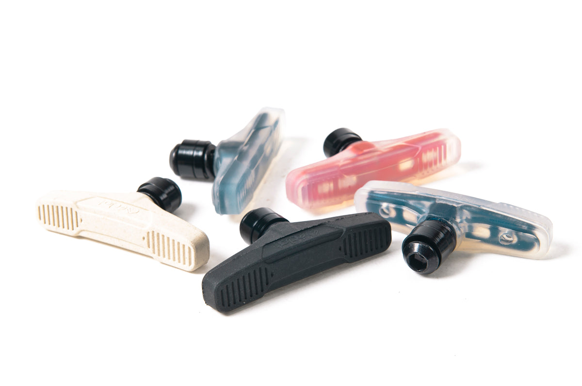 Eclat Force F Bremsbacken / Brake Pads Clear/Orange