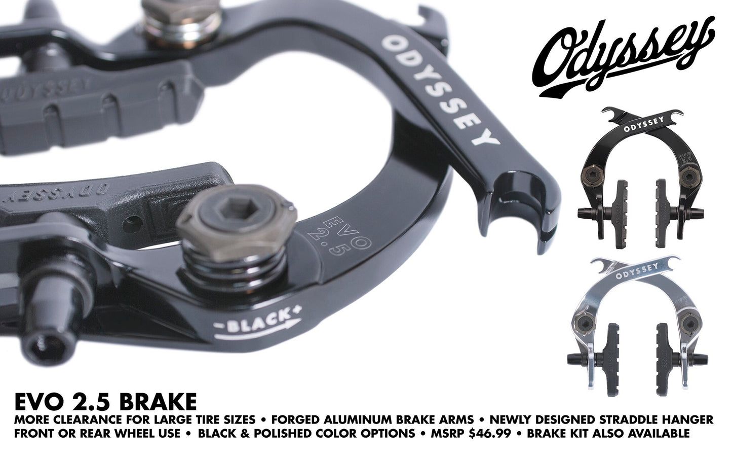 Odyssey Evo 2.5 Kit Bremse / Brake Black