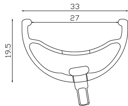 Alienation Skylark Felge / Rim Black