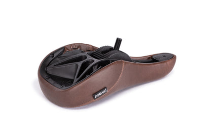 Eclat Bios Leather Mid Pivotal Sattel / Seat Brown