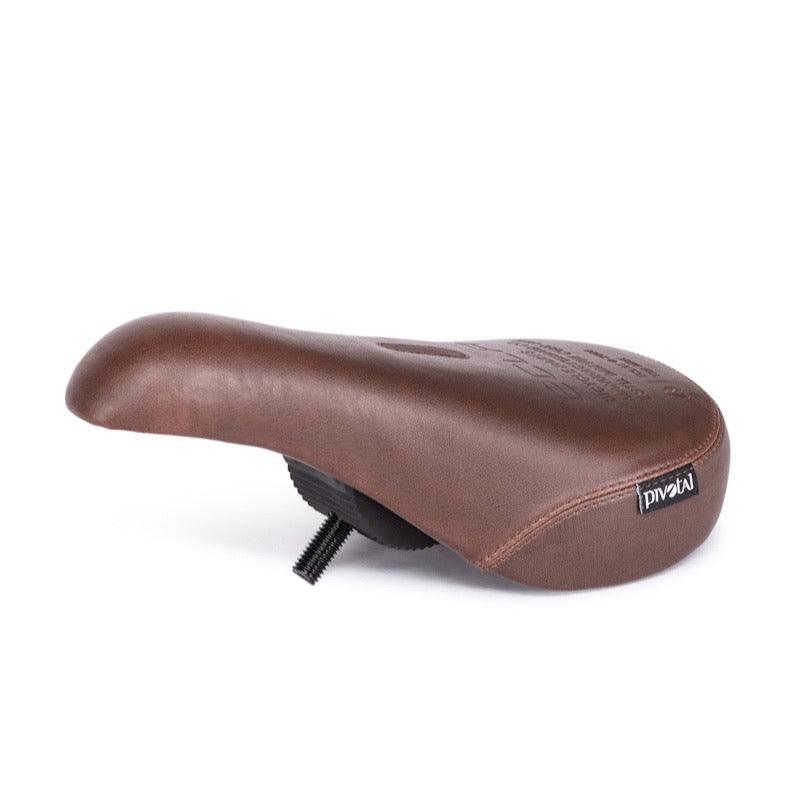 Eclat Bios Leather Mid Pivotal Sattel / Seat Brown