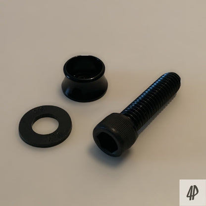 Profile Racing Hex Schraube with Black Volcano Cone