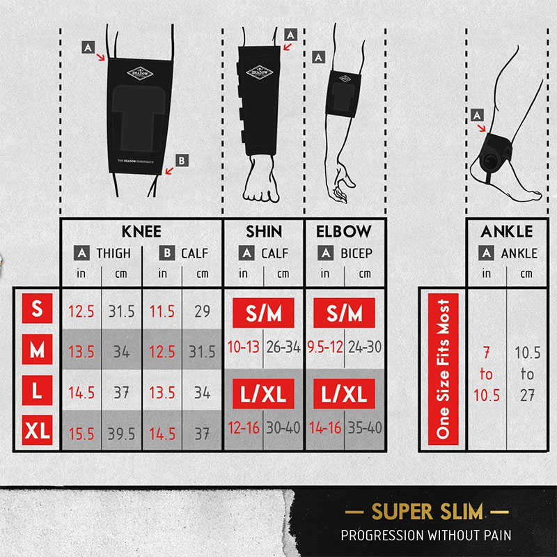 Shadow Super Slim Knöchelschoner / Ankle Protection