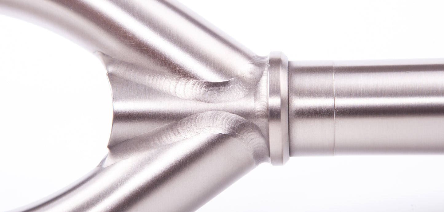 Far East Cycles Turbo Zero BL Titanium Gabel / Forks Raw